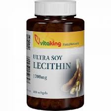 Ultra Soy Lecithin 1200mg, 100 capsule, VitaKing