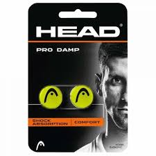 Vibrastop racheta tenis Pro, set 2 bucati, galben, Head