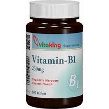 Vitamina B1 250mg, 100 tablete, VitaKing