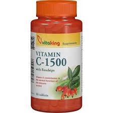 Vitamina C 1500 mg, 60 tablete, Vitaking