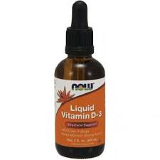Vitamina D-3 Lichida, 60 ml, Now