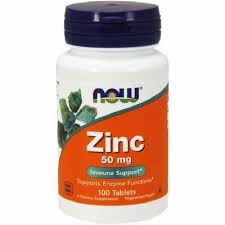 Zinc Gluconat, 50mg, 100 tablete, Now